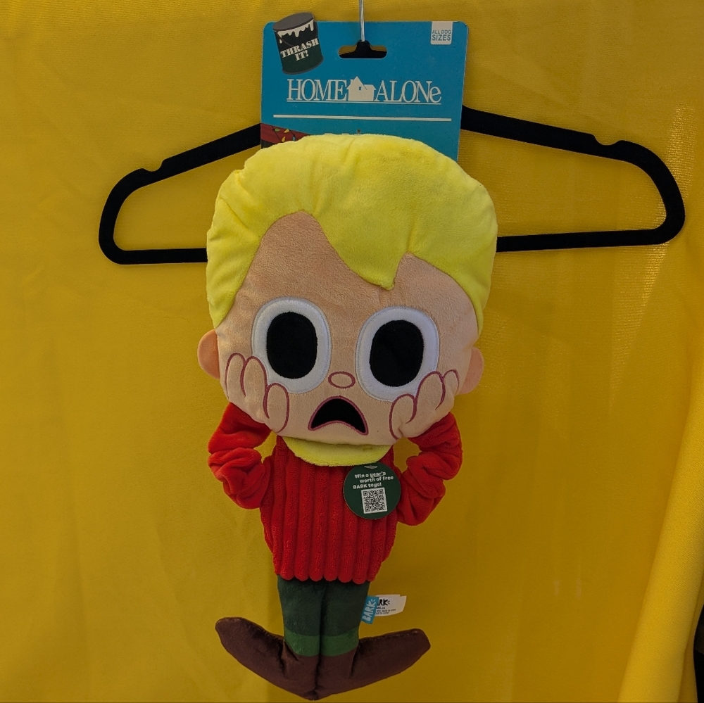 Home Alone Bark Box Dog Toy Kevin